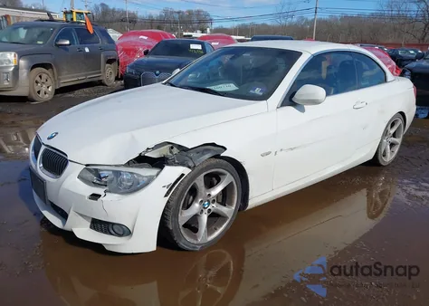 2013 BMW 335I из США, поврежденный, VIN WBADX7C58DE746148